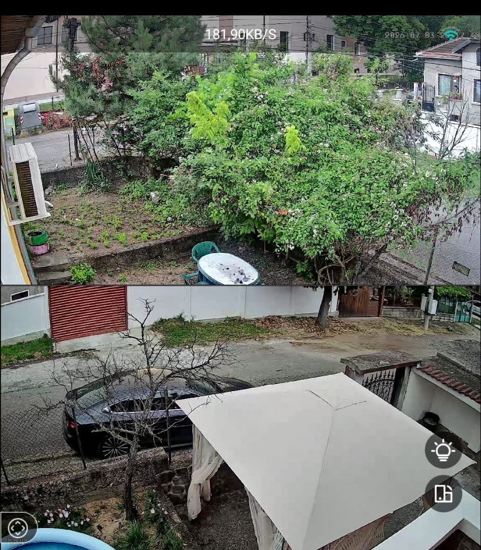 Монтаж на Wi-Fi PTZ камера за къща в Горна Оряховица